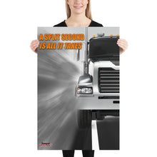Load image into Gallery viewer, A Split Second - Safety Poster